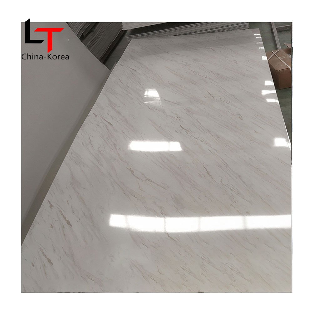 HL Cheap Price 3D UV Wall Panel Waterproof PVC Wall Decor Carbon Slate Wall Board For Home Decor