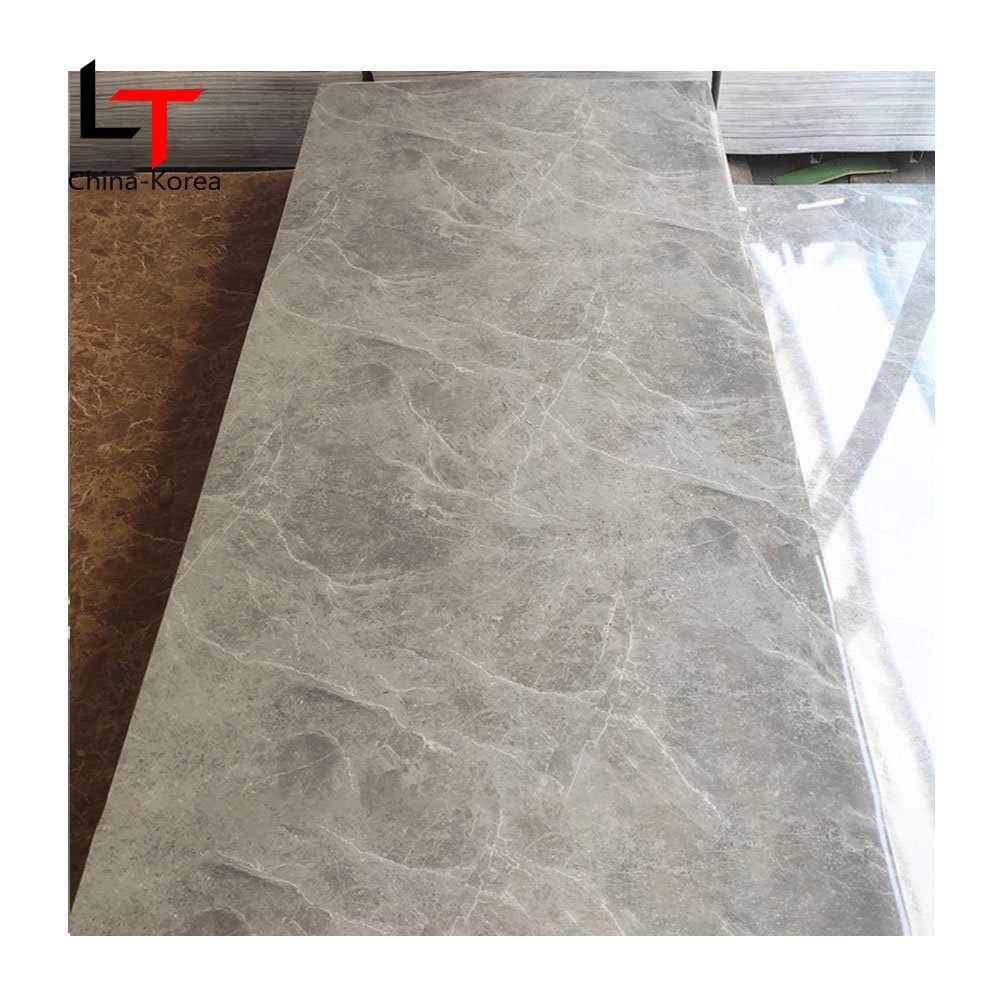 HL Cheap Price 3D UV Wall Panel Waterproof PVC Wall Decor Carbon Slate Wall Board For Home Decor