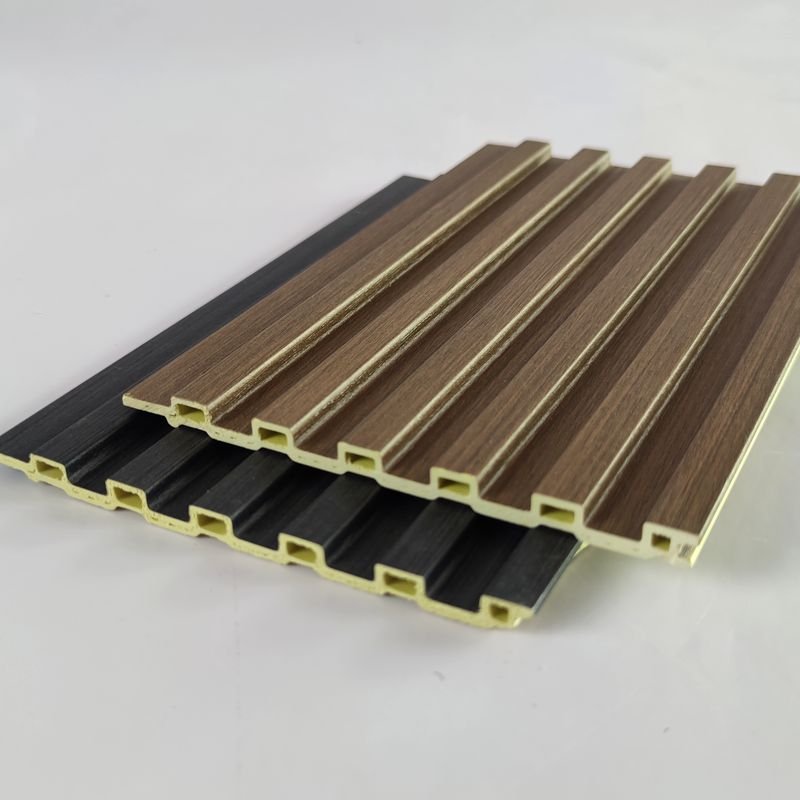 Modern Style PVC Grid Wall Panel High Quality New Arrival Wpc Fluted Wall Panel Wpc Wooden Wall Panel Environmentally Friendly