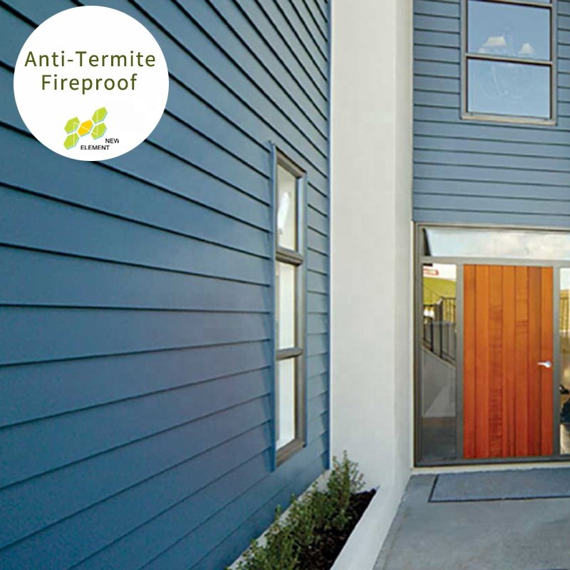 Wall Panel Luxury Fire Proof Water Proof Exterior Wood Fiber Cement Board Siding