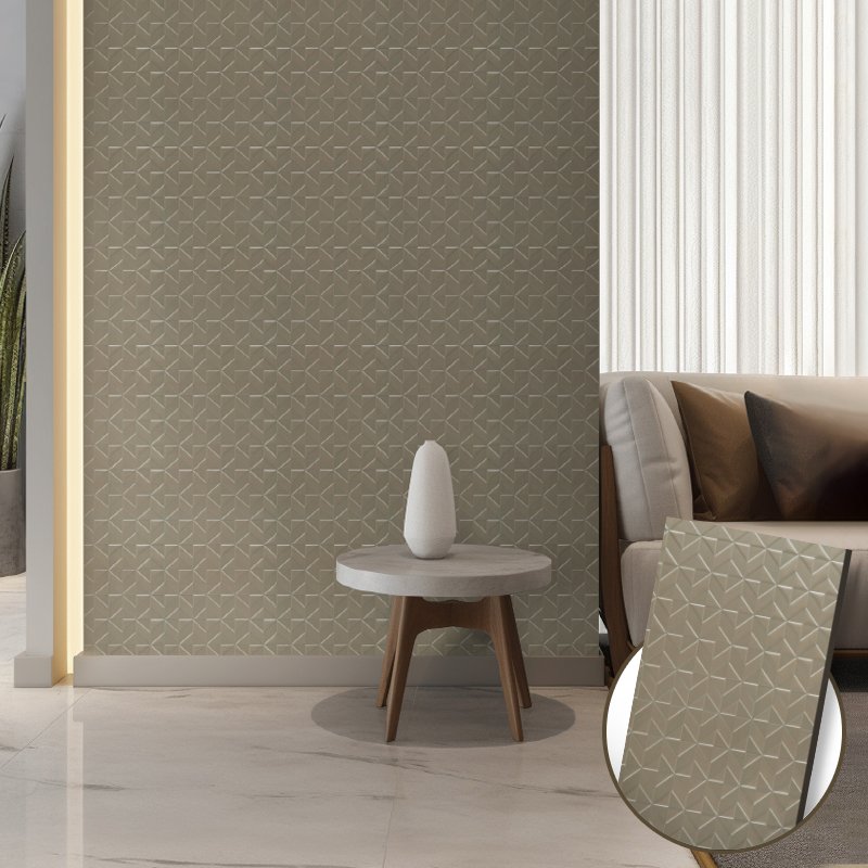 JSXH Hotsale Indoor Interior Wpc Decoration Golden Color Wood Plastic Composite Ps Wall Panel