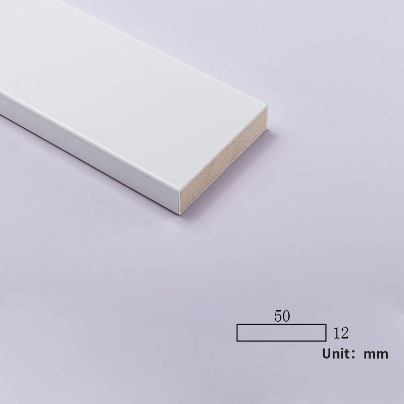 custom line SOLID wood primed moulding DECORATION flat board