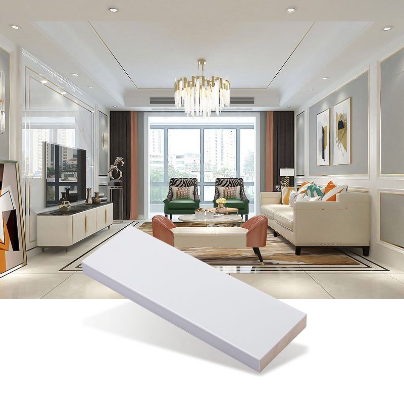 custom line SOLID wood primed moulding DECORATION flat board