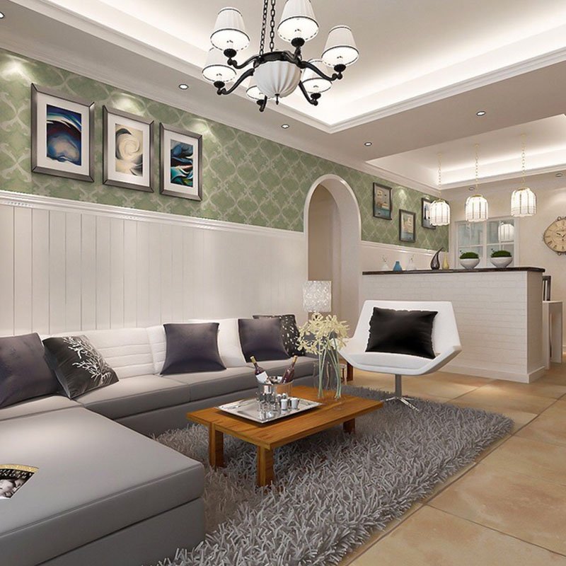 custom line SOLID wood primed moulding DECORATION flat board