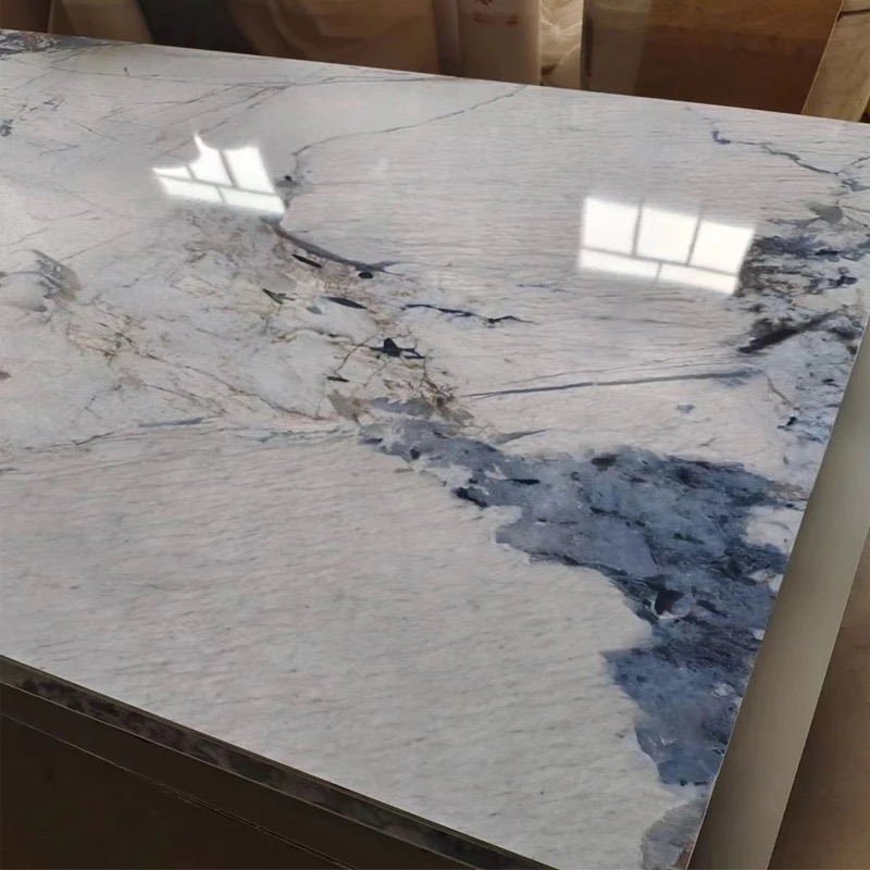 luxury home decor flexible marble sheet 1220*2440 3mm uv pvc marble board