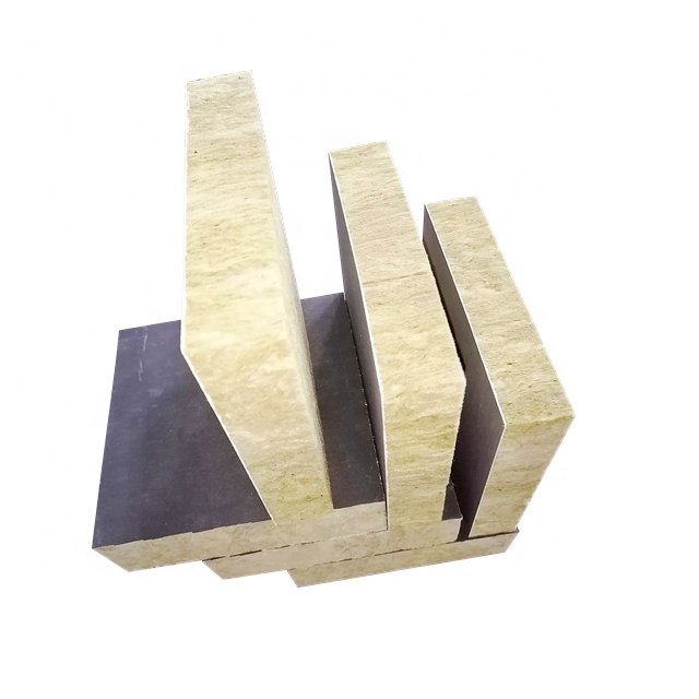 Building insulation material High efficiency fire prevention Mineral/Rock wool insulation panel wall insulation board