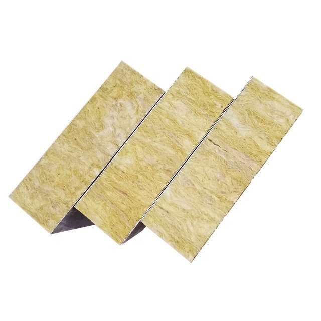 Building insulation material High efficiency fire prevention Mineral/Rock wool insulation panel wall insulation board