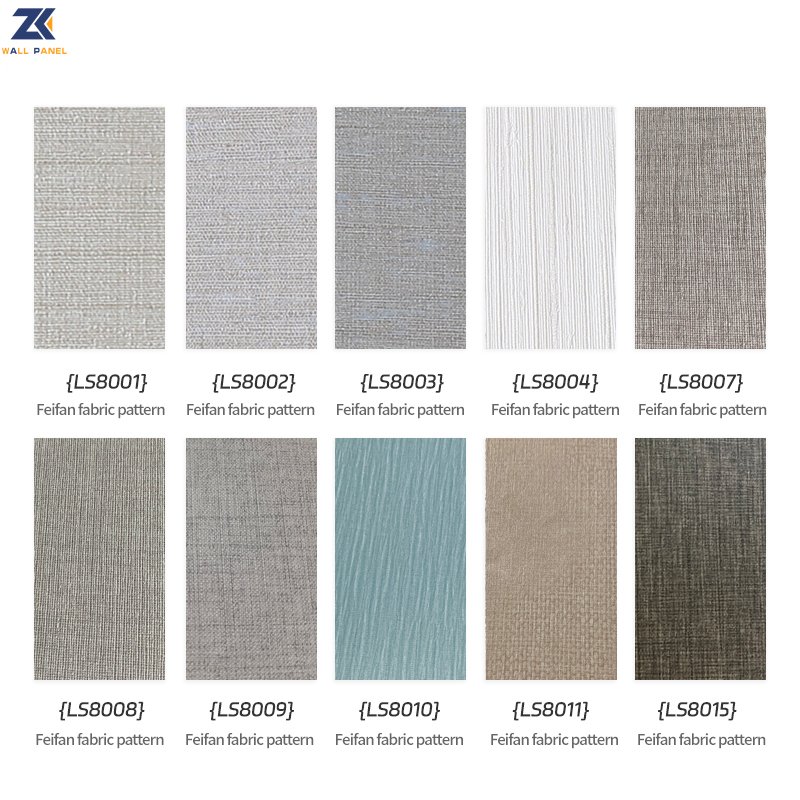 Factory Wholesale Flexible Wood Veneer Fabric Texture Panel Bamboo Charcoal Fiber Wall Board