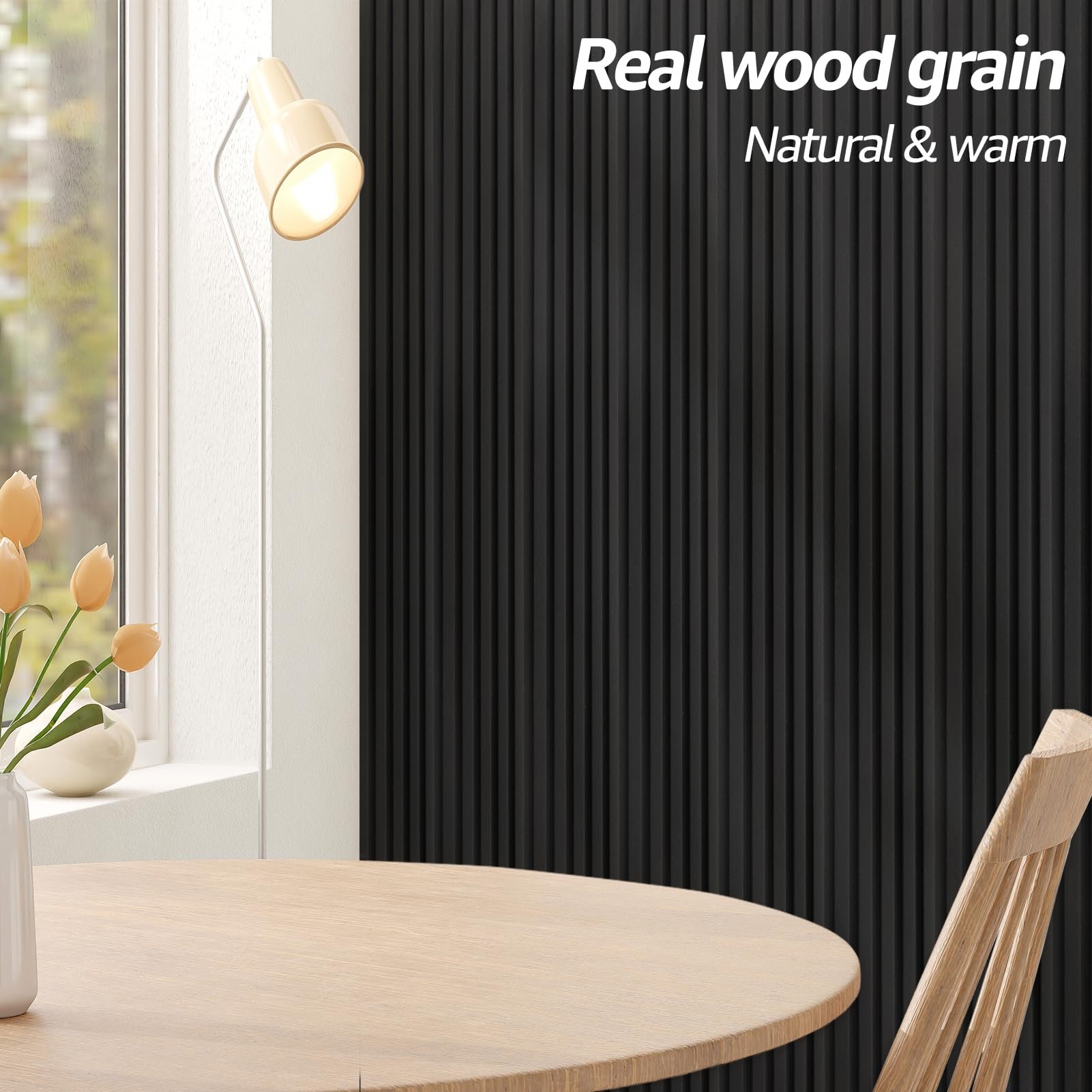 Home Bedroom Decorative Wood Cladding Paneling Interior 3D Slat Insulation Fluted Board Wpc Wall Panel For Interior Indoor Decor