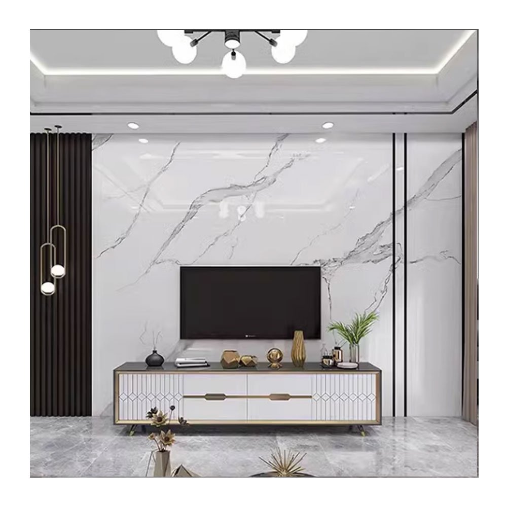 JINXING Cheap Price Laminate 3D Wall Panel Waterproof PVC Wall Decor UV Carbon Slate Wall Board For Home Decor 1220*2440 3mm 2mm