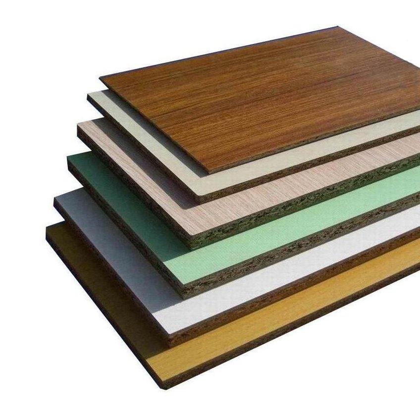 Grey color decorative 4x8 laminated melamina plywood 18mm mdf melamine board