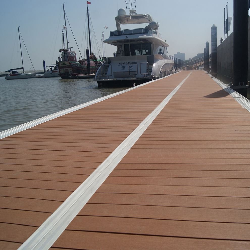 Board anhui wpc coextrusion dark color outdoor wpc flooring board decking