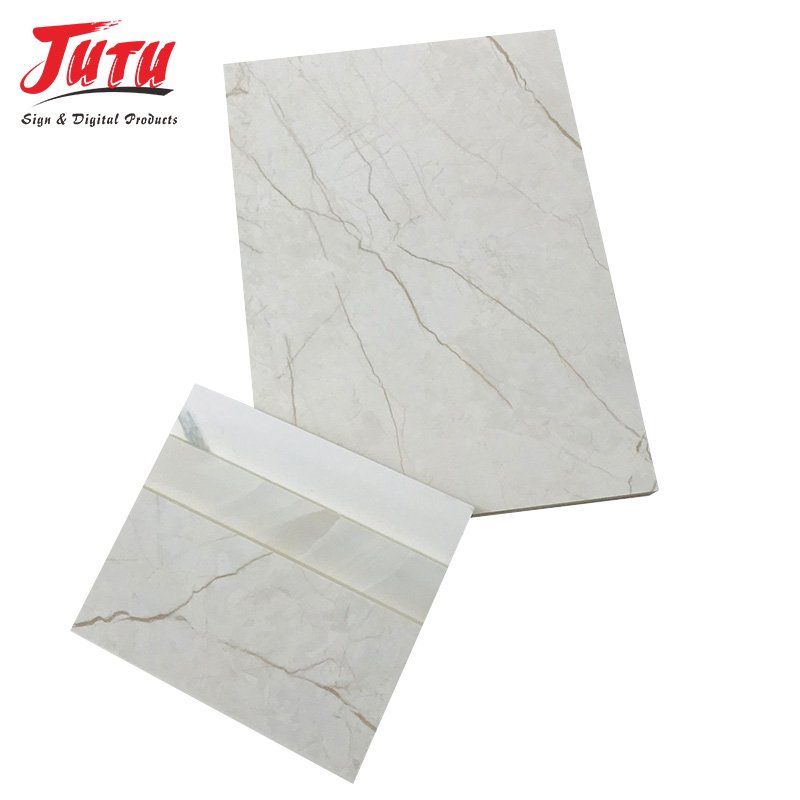JUTU new wall panel design decoracion para pared pvc imitation marble