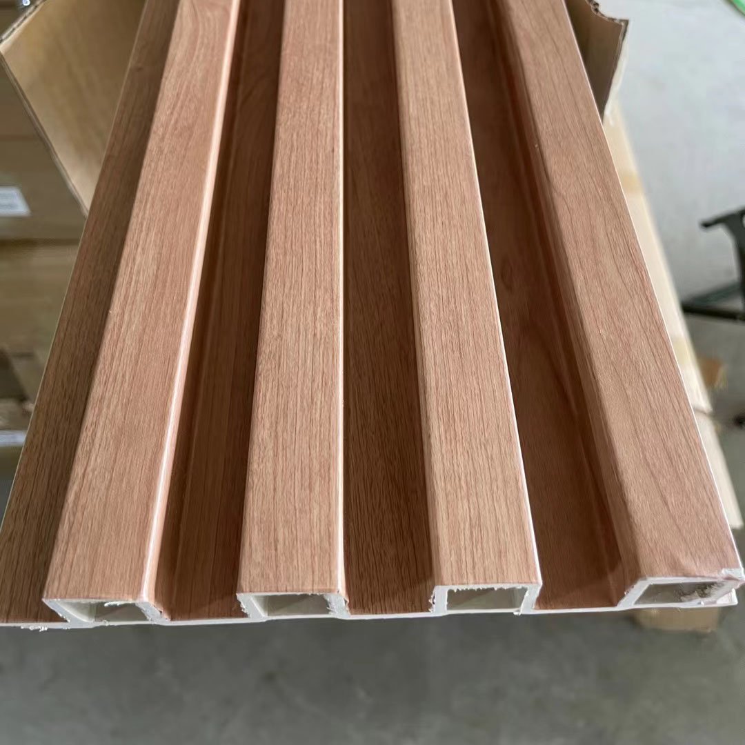 Factory Manufacture Interior Decor Cladding Wood Grain PVC Wall Board Bamboo Materials Decorative Wpc Wall Panels