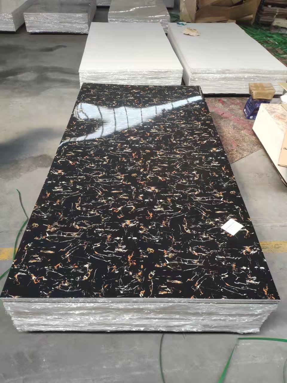 Best Quality Customizable UV Marble Sheet Various Colors PVC Modern Household Commercial Waterproof Soundproof Sound-Absorbing