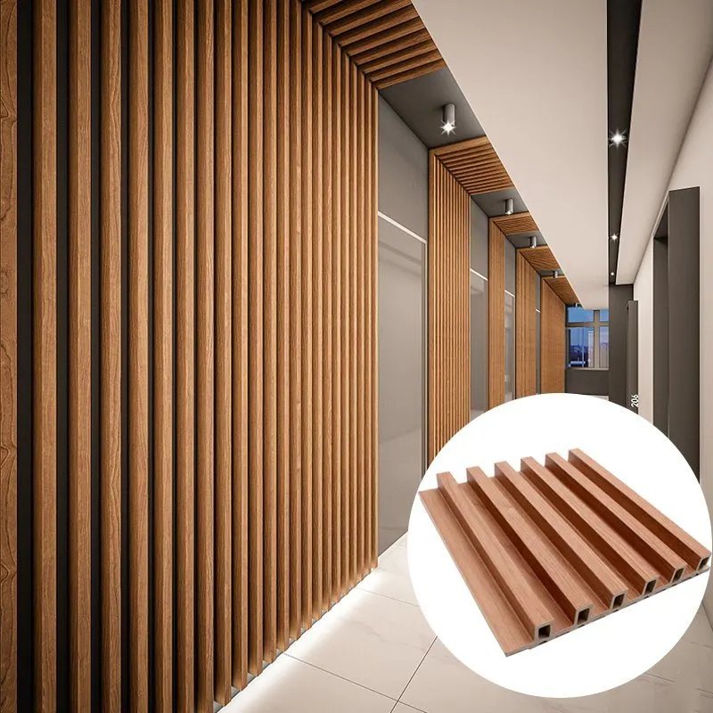 China Solid Siding Faux Panels Slat Acoustical Panel Wall Ceiling Decoration Laminated Wood Boards / Blockboards