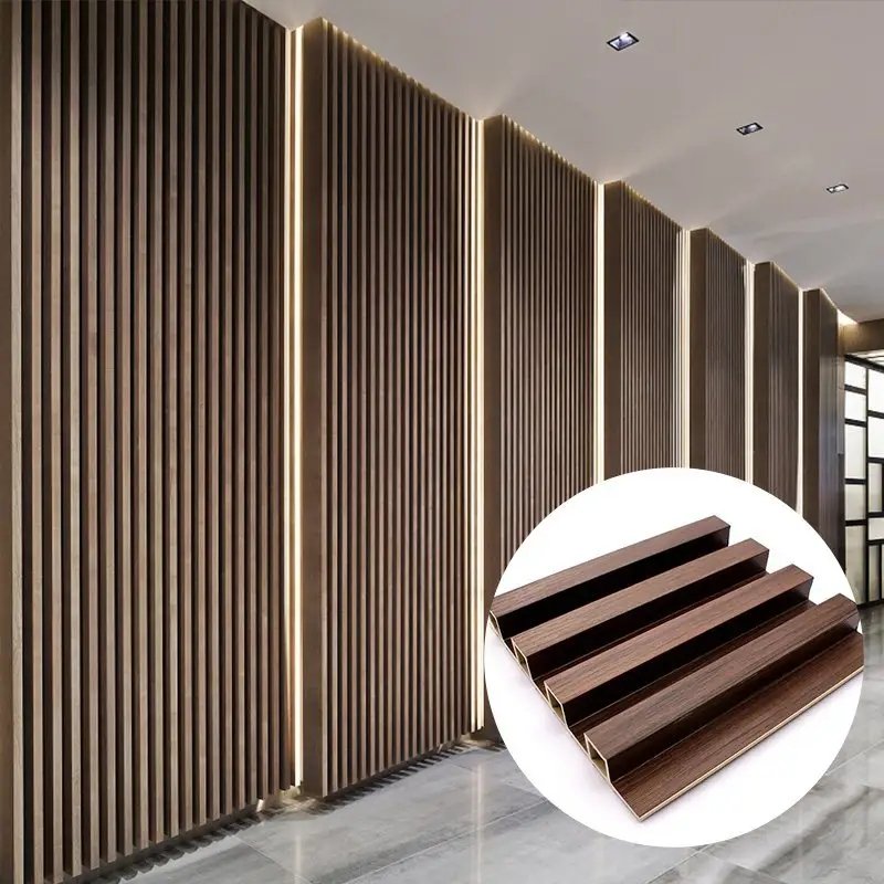 China Solid Siding Faux Panels Slat Acoustical Panel Wall Ceiling Decoration Laminated Wood Boards / Blockboards