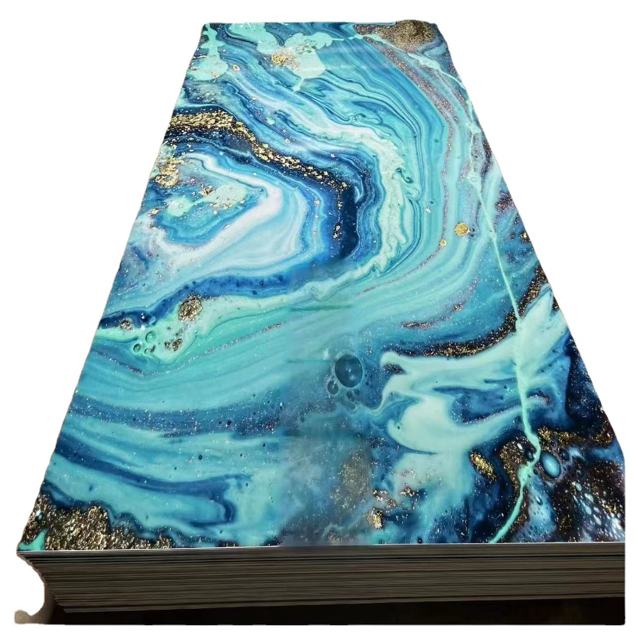 Decorative interior high glossy pvc plastic marble 3D UV marble sheet uv boards wall panel others wallpapers/wall panels