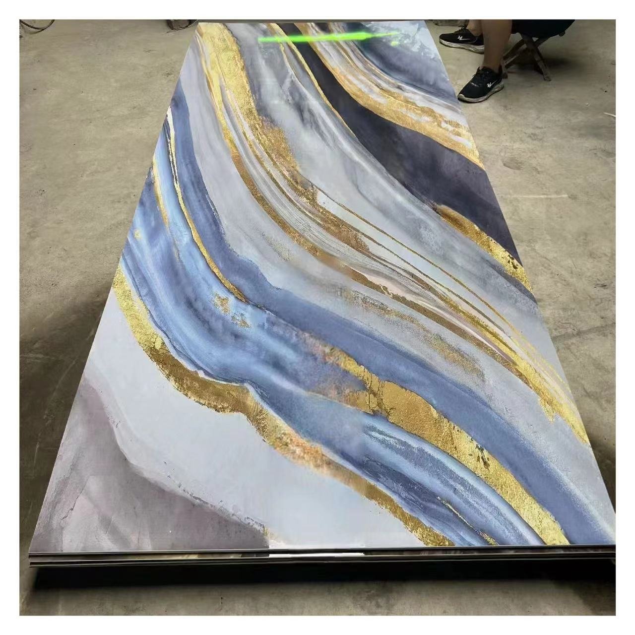 Decorative interior high glossy pvc plastic marble 3D UV marble sheet uv boards wall panel others wallpapers/wall panels