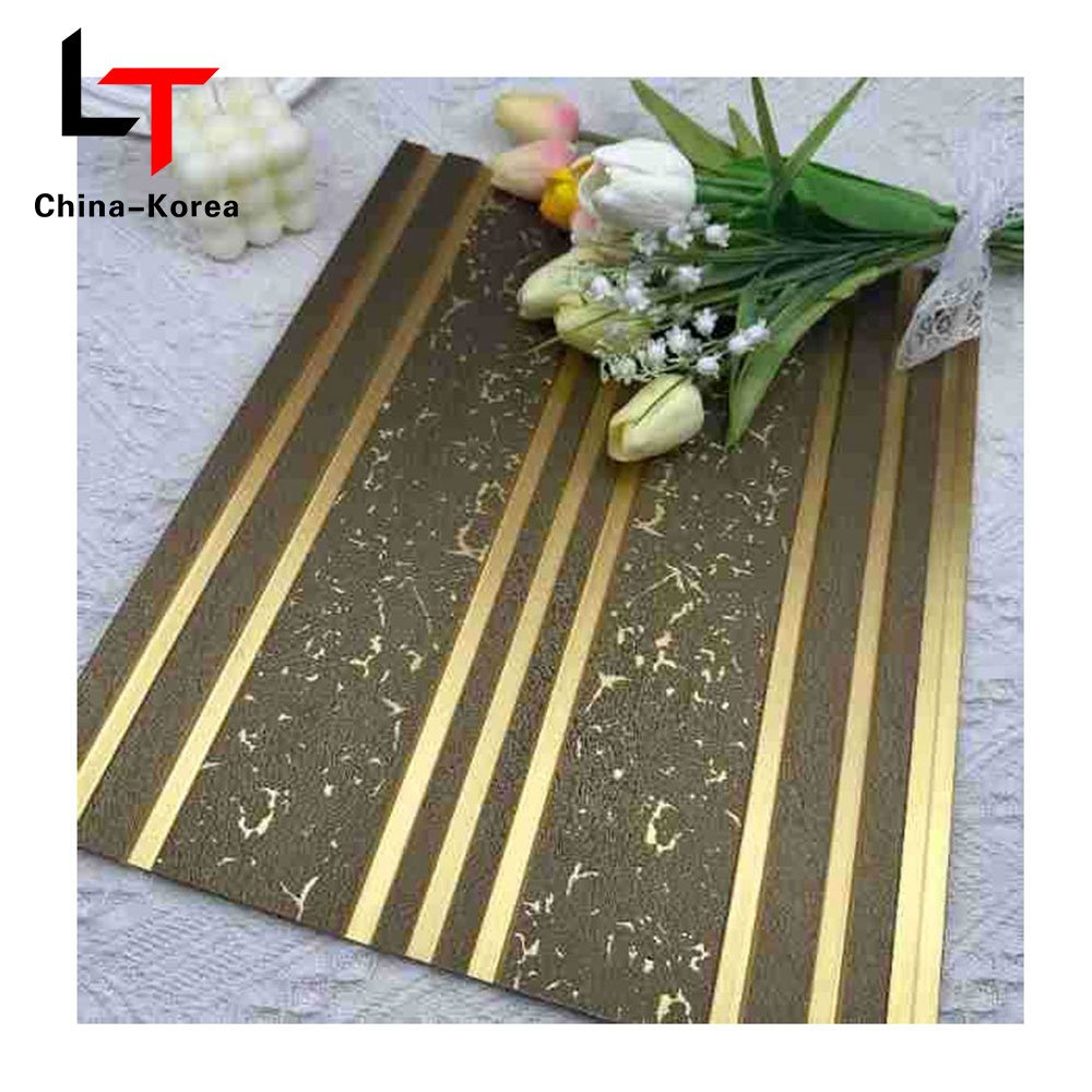 LT Best Selling PS Waterproof WPC fluted wall panels 3d Slat Acoustic Seamless fluted Wall Board For Home Decoration