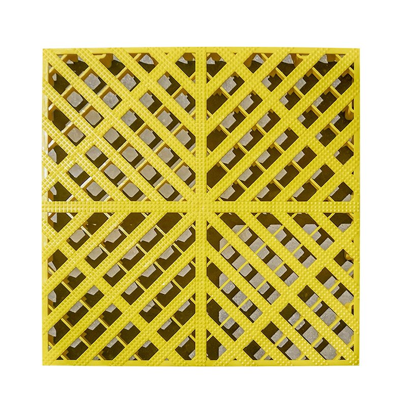 Dedicated non digging groove thickened splicing floor mat for car wash room, plastic grille, anti slip floor mat for lobby