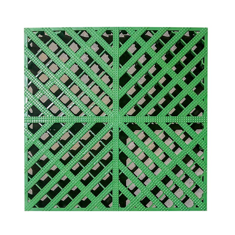 Dedicated non digging groove thickened splicing floor mat for car wash room, plastic grille, anti slip floor mat for lobby