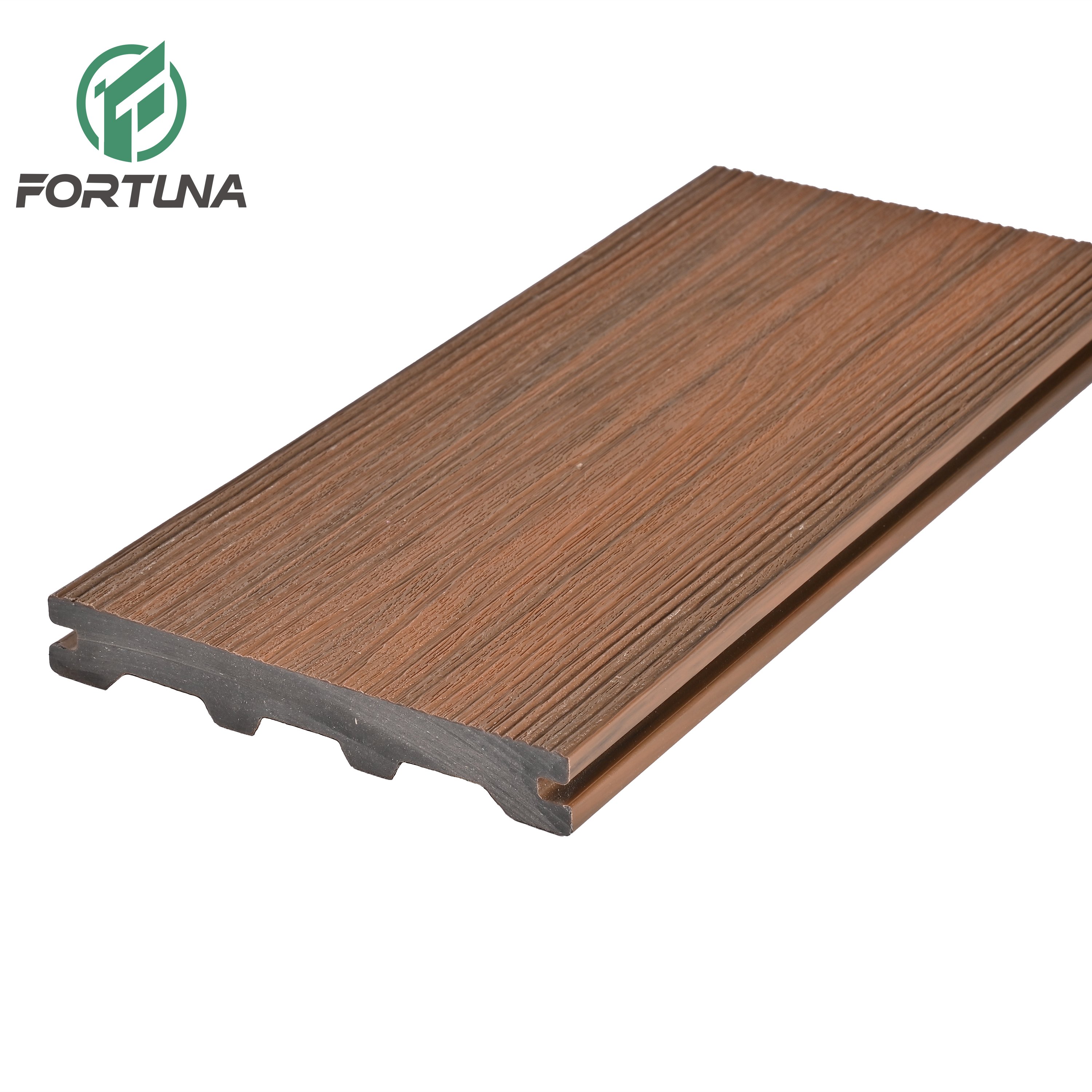 Exterior Terrace Wood Texture floor WPC Flooring Panel Wood Plastic Composite Decking