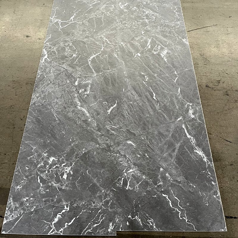Waterproof SPC Wall Panel PVC Marble Sheet for Bathroom Interior Decorative Seamless Wall Cladding