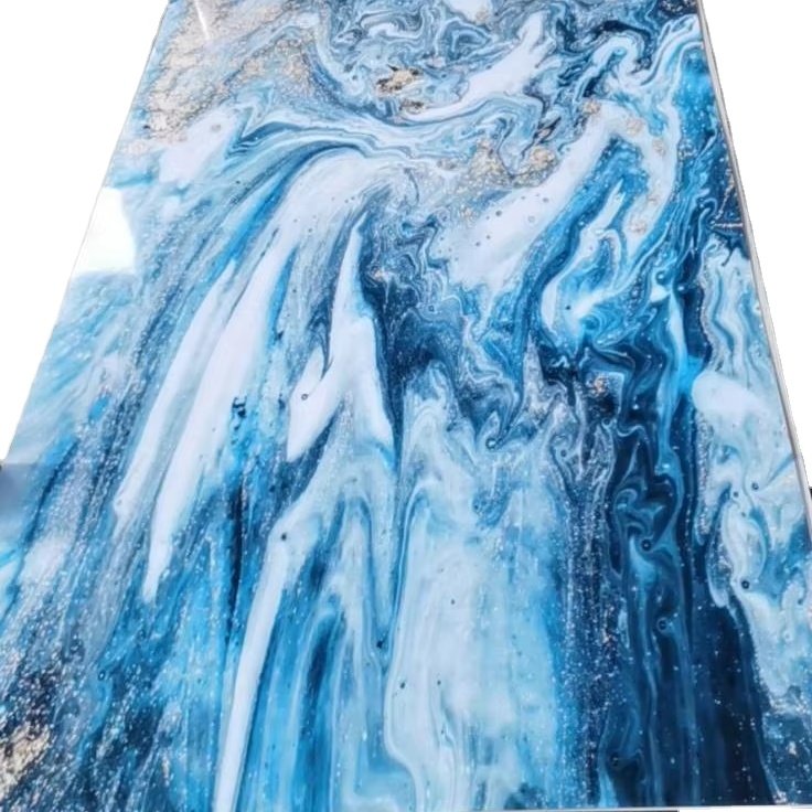 Modern UV Marble PVC marble Wall Panels Waterproof Sheet PVC Cladding Boards For wall decoration