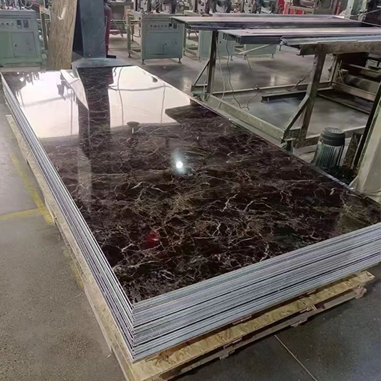Modern UV Marble PVC marble Wall Panels Waterproof Sheet PVC Cladding Boards For wall decoration