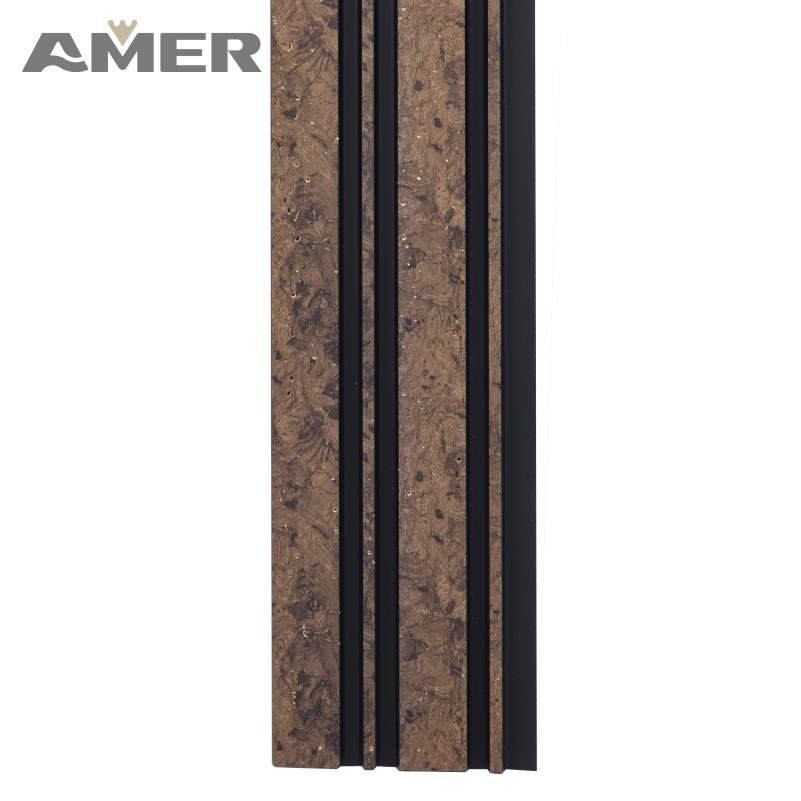 Amer Factory Price Oem Waterproof 600mm Width Wall Panel Sheets Decorative Panel Walls Interior Home Decor Ps Wall Panel