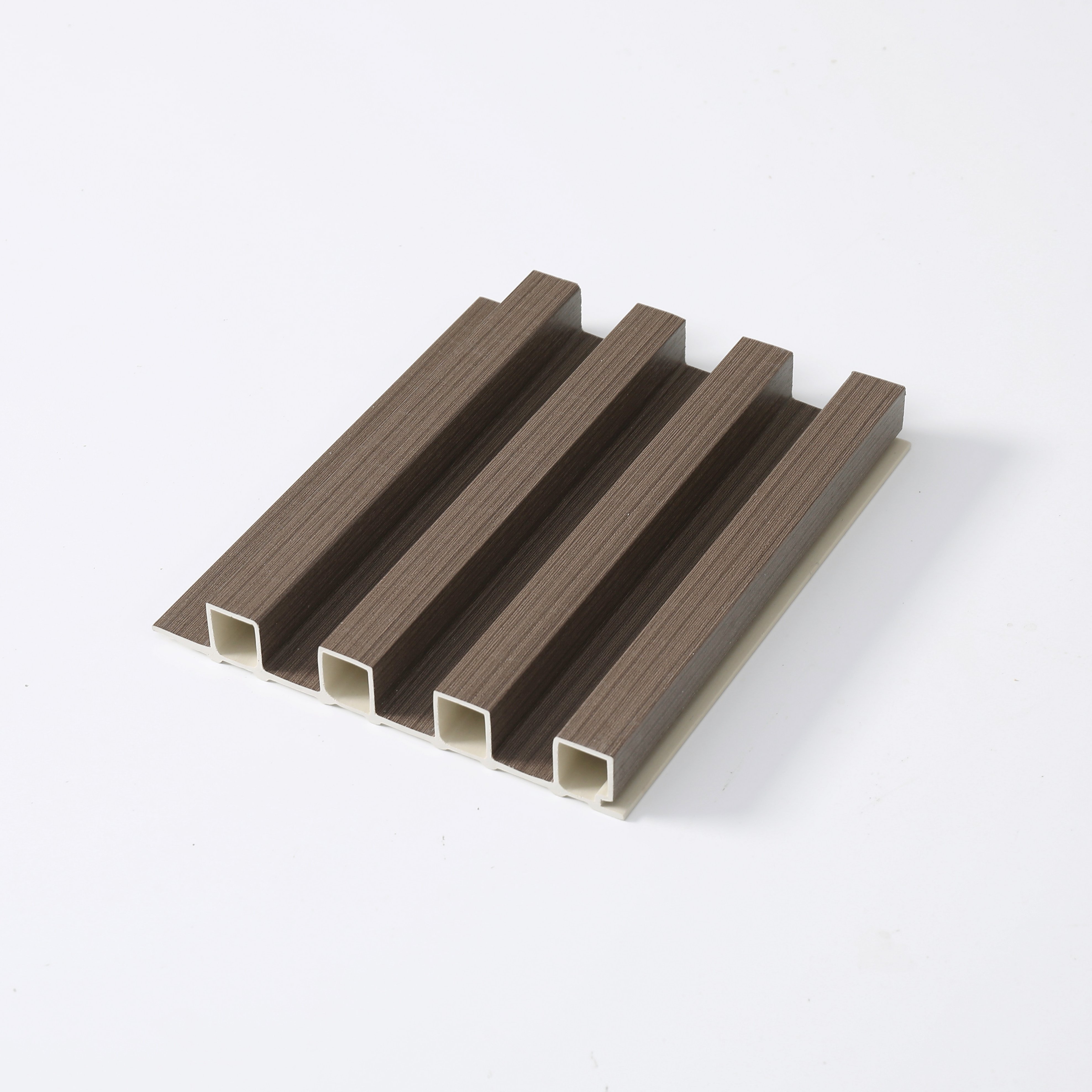 Wpc interior fluted panels Indoor Wood Plastic Composite Cladding Fluted Wall Board wpc wall panel