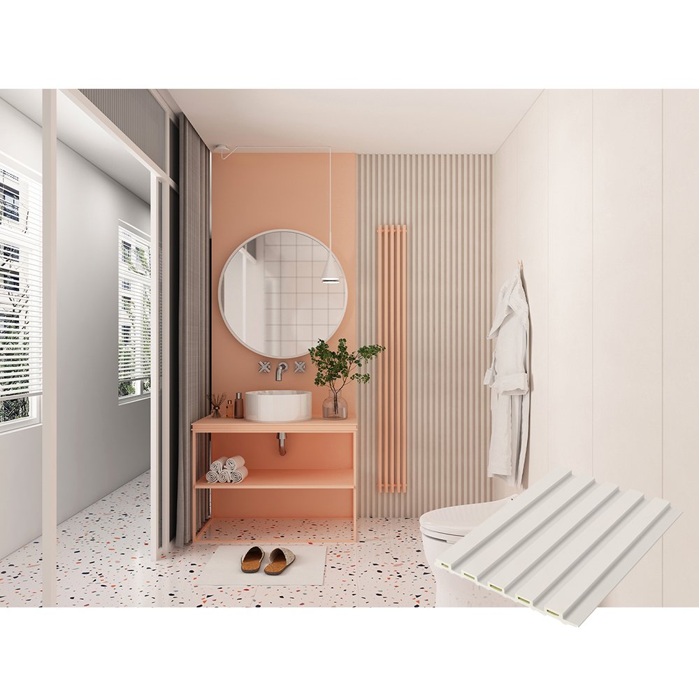 Waterproof Fibre Cement Cladding Decoration WPC Wall Board