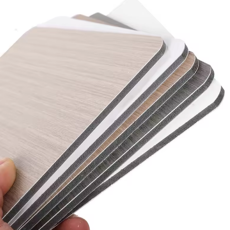 Wood bamboo charcoal wall board1size1220x2440mm pvc film wall panels wood veneer wall board for decoration