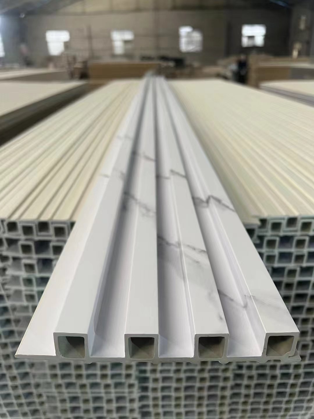 Wpc Fluted Wall Panel Shower Wall Board Panel Indoor And Outdoor Plastic Wall Panel