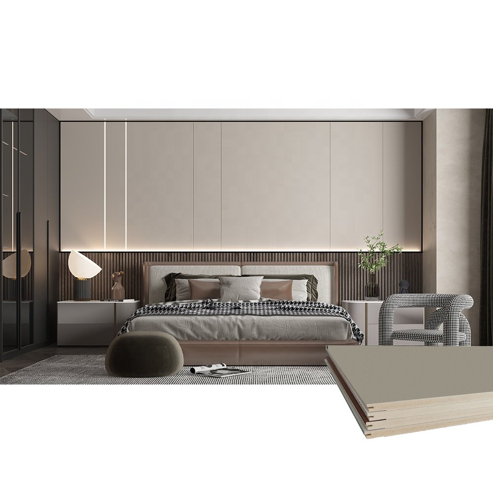 Faux stone flame retardant wall panels for interior wallboard wood texture bedroom wall panel