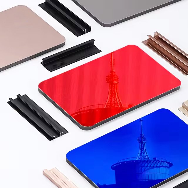 flexible mirrors Acrylic mirror board PET wall plastic adhesive mirror wall board