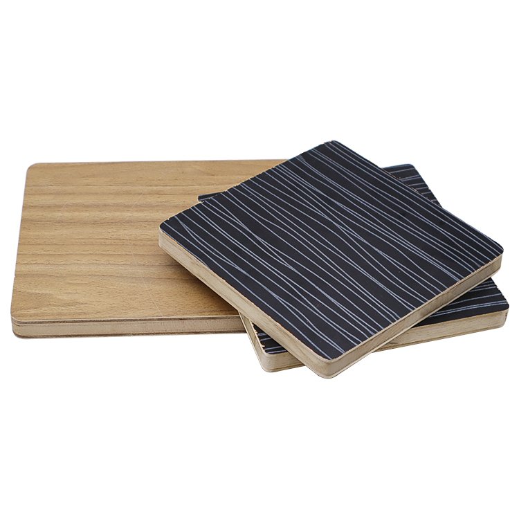 Good Quality 18mm Melamine Veneered 5 layer Block Board for Furniture and Wardrobe