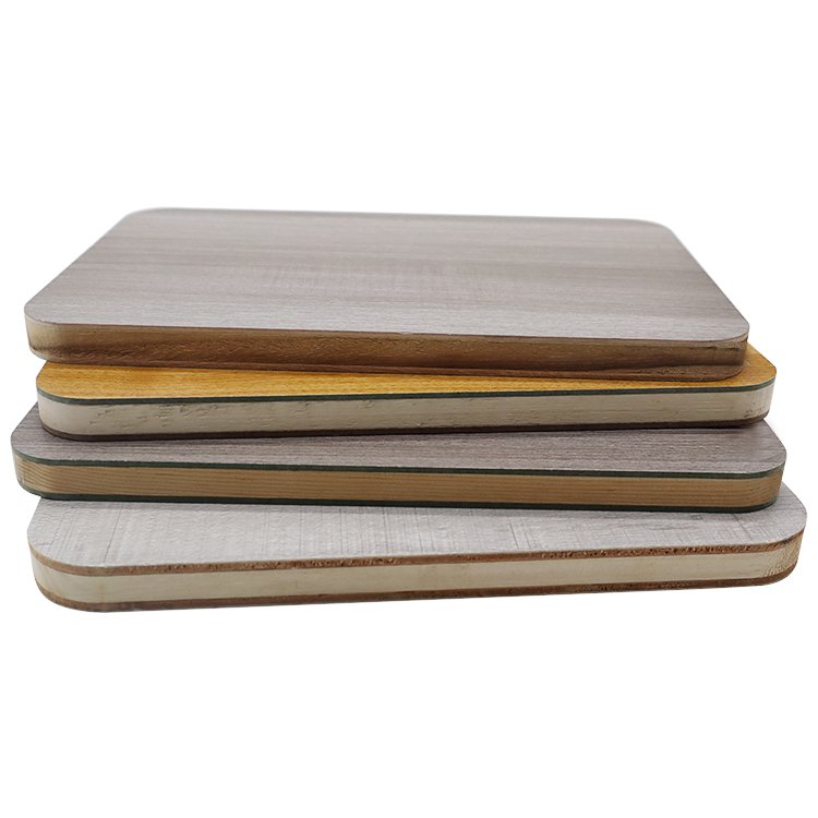 Good Quality 18mm Melamine Veneered 5 layer Block Board for Furniture and Wardrobe
