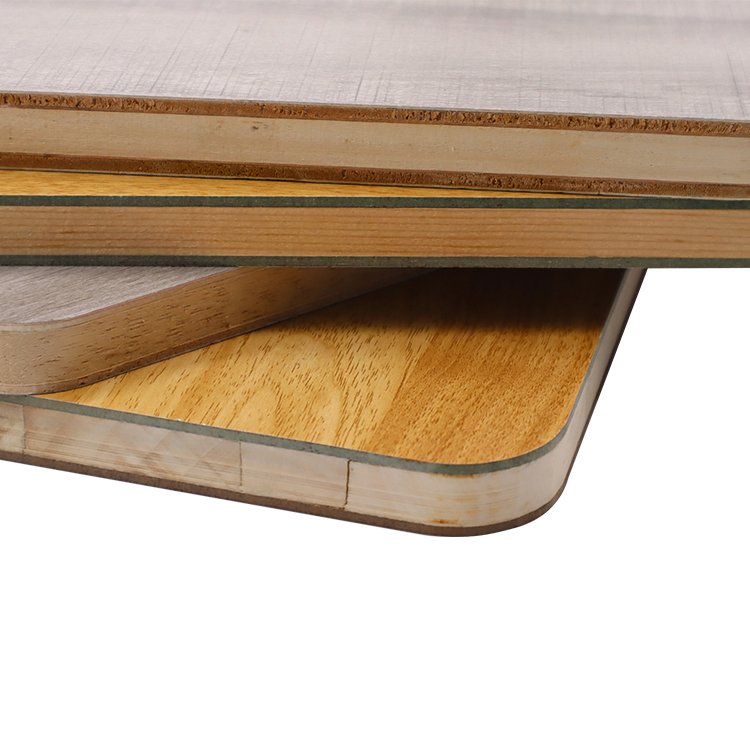 Good Quality 18mm Melamine Veneered 5 layer Block Board for Furniture and Wardrobe