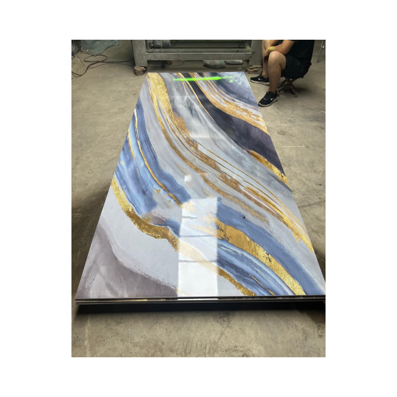 other boards panel 3D pvc marble calacatta 4x8 pvc marble sheet for inteior design