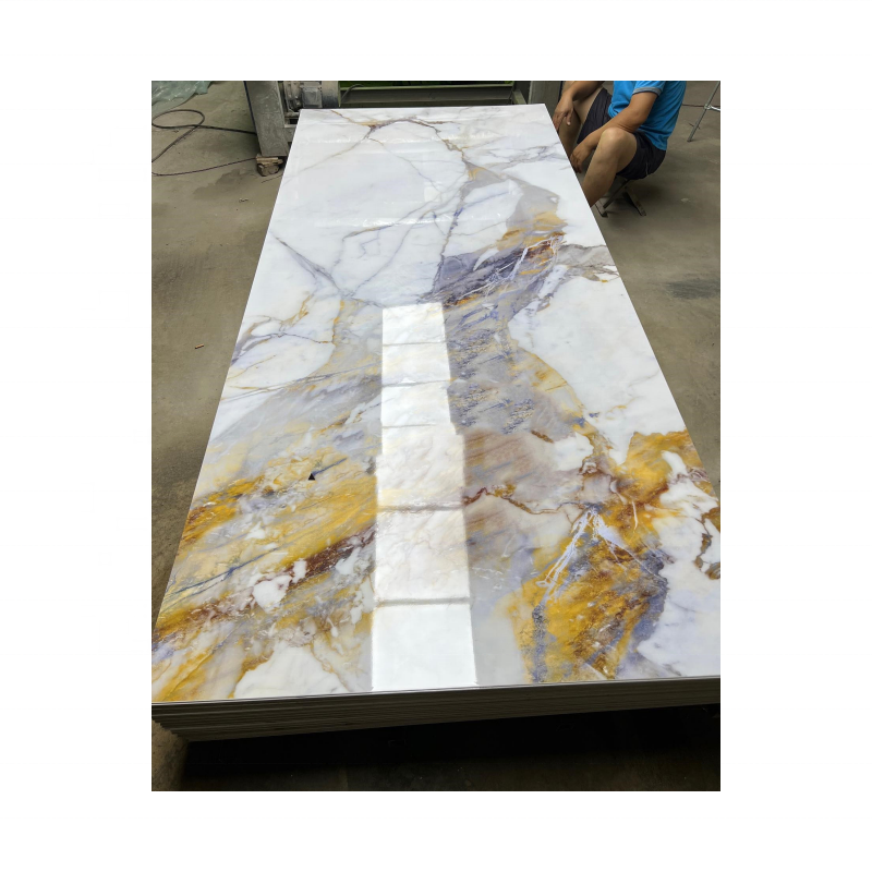 other boards panel 3D pvc marble calacatta 4x8 pvc marble sheet for inteior design