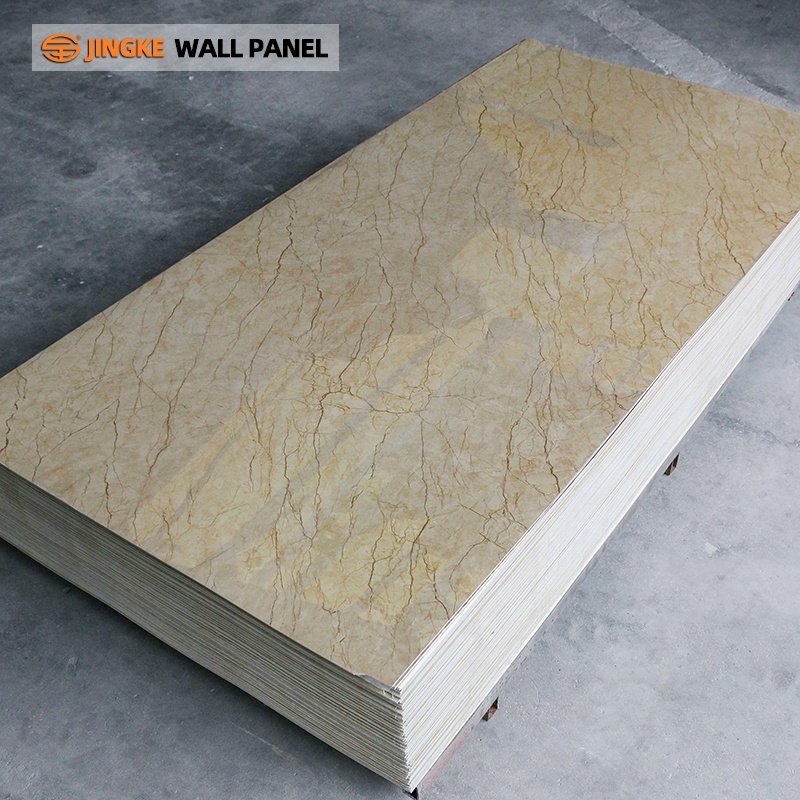 UV Coating High Glossy PVC Marble Sheet Marble Plastic UV Panel Marble Grain Board Plastic UV Plate Wall Panel