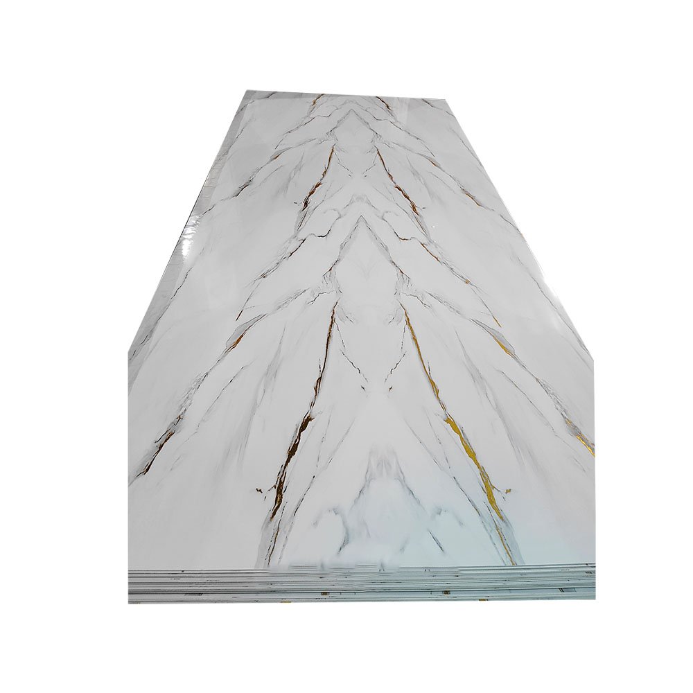 Pvc Marble Sheet Glossy Pvc Uv Marble Sheet 3mm Building Materials Pvc Marble Sheet For Wall Decoration