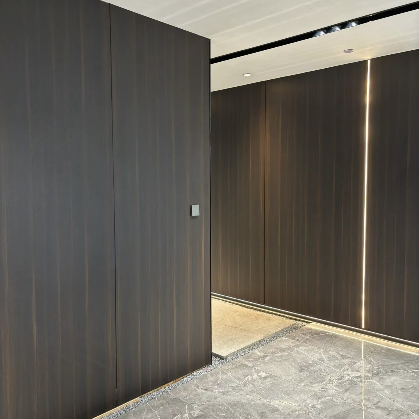 Bamboo Charcoal wood veneer Wall panel other boards for interior wall decoration
