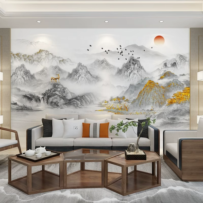 3D printing TV background wall, high gloss PVC stone plastic crystal board, marble UV board pvc marble sheet