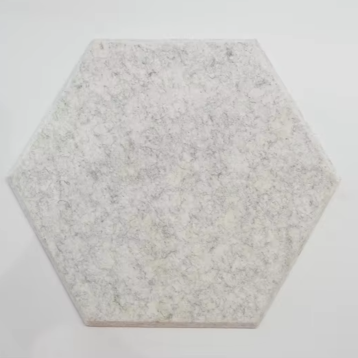 Sound absorbing board felt polyester fiber soundproof wall panel for studios schools