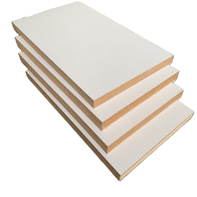 Furniture Plywood Raw Mdf Sheet Popular Decorative Product Wooden Board Mdf Coated Melamine Plywood Sheet 18mm