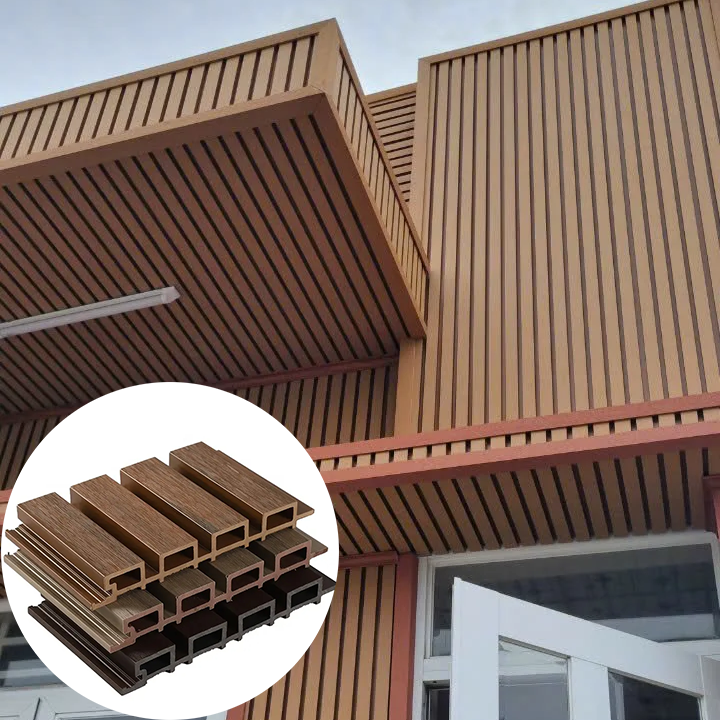 Outdoor Wpc Profile Other Boards Wpc Wood Wall Panel Composite Wood Cladding Siding Panels Exterior Wall Wpc Building Materials
