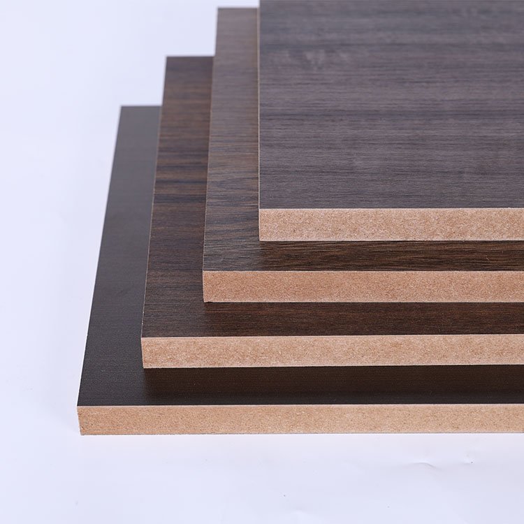 Moisture Resistant 18mm White Melamine Faced MDF Panel 4x8 Laminated Board for Furniture